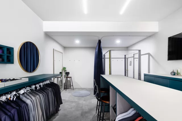 Suit Yourself Far East Shopping — Commercial · Retail interior by The Local INN.terior