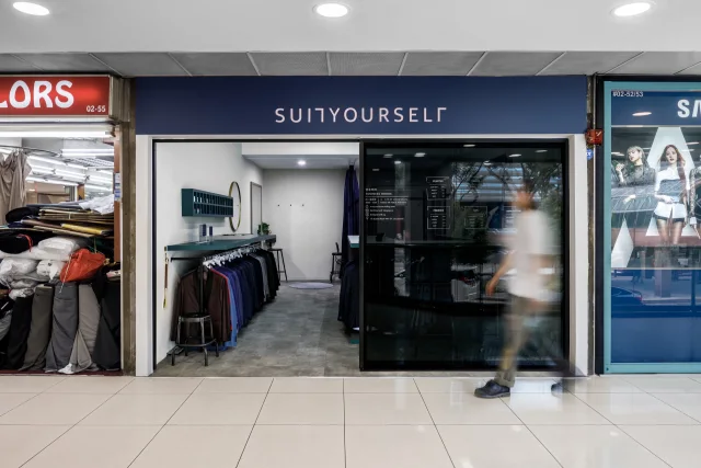 Suit Yourself Far East Shopping — Commercial · Retail interior by The Local INN.terior