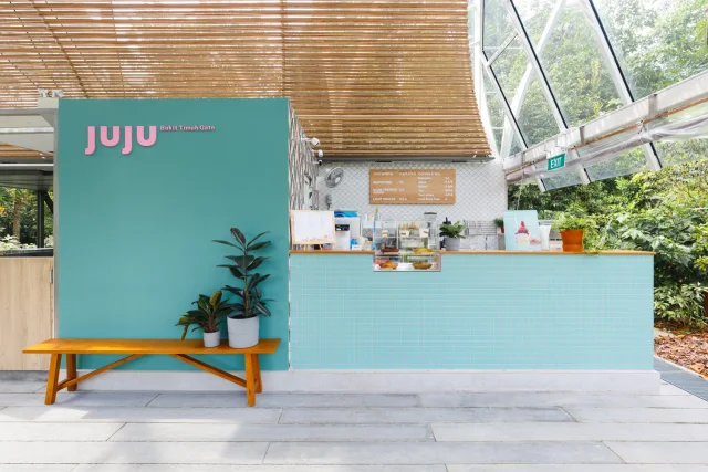 JUJU Cafe Botanic Garden — Commercial · F&B · Café interior by The Local INN.terior