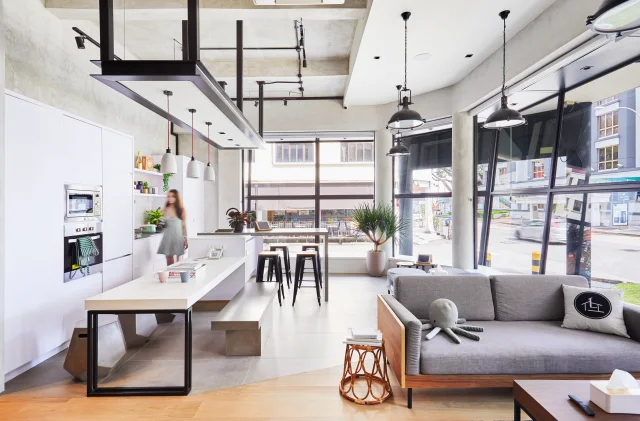 Rangoon Showroom 2016 — Commercial · Showroom interior by The Local INN.terior