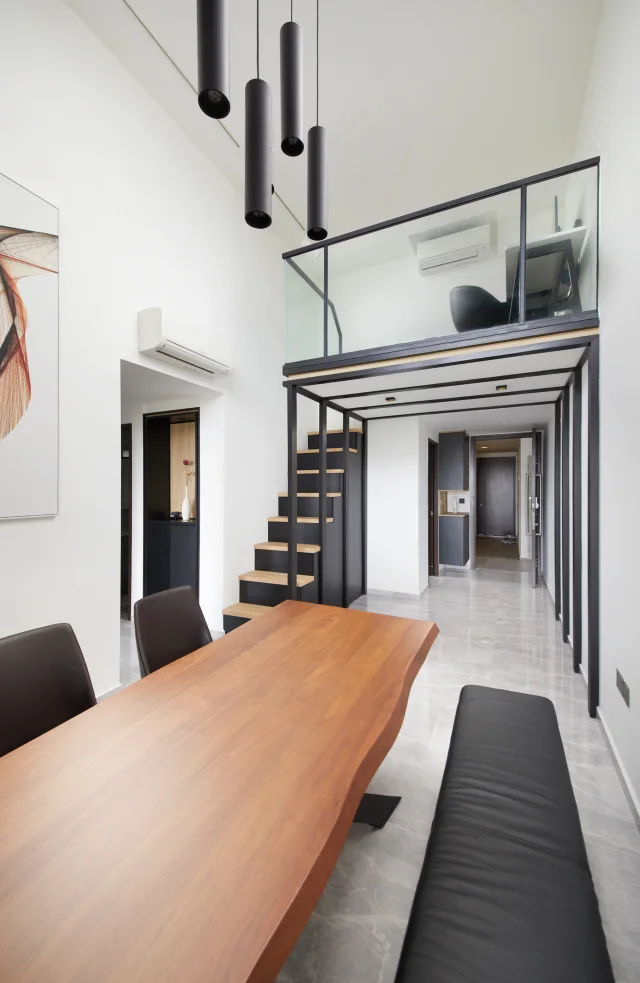 The Brownstone — Condominium interior by The Local INN.terior