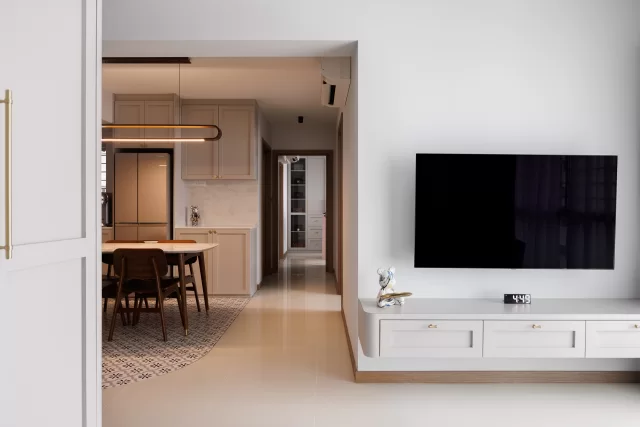 BTO Northshore 4-Room — HDB BTO · 4-Room interior by The Local INN.terior